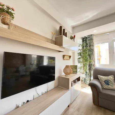 Apartament Calbaj - 1 Dorm, Wifi, Fire Stick Amazon, Centro, Playa A 850 Metros Torremolinos